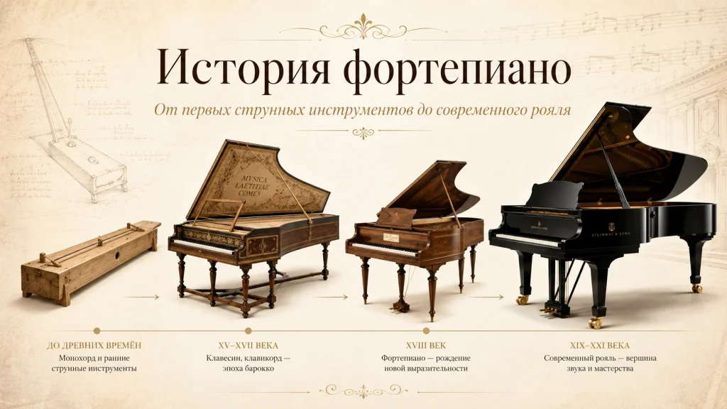 История фортепиано